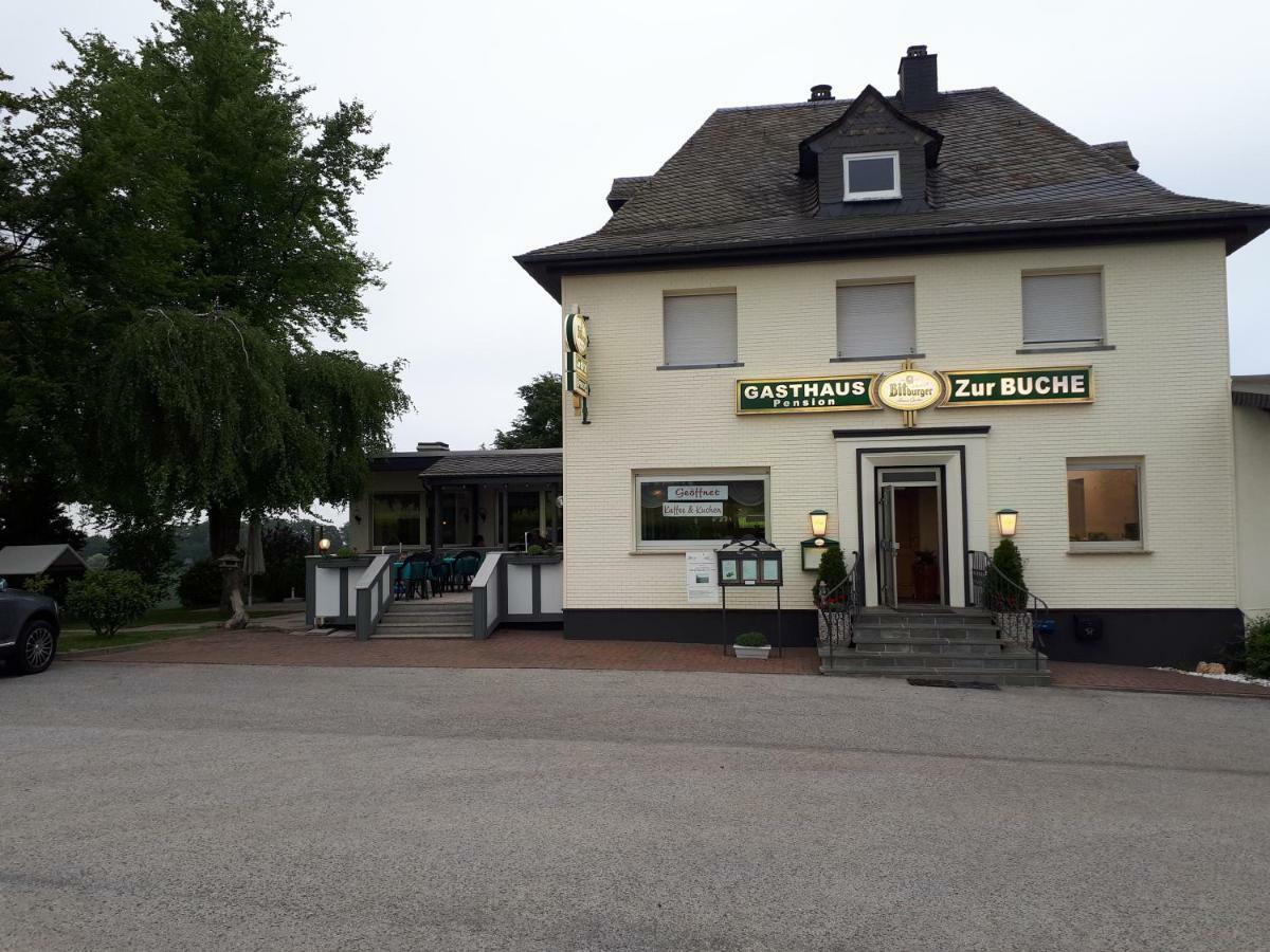 Gasthaus Pension Zur Buche Mittelstrimmig Exteriör bild